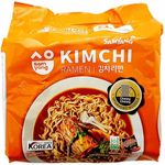 Samyang Ramen Kimchi Sauce Flavor Instant Ramen Pack 5 80g