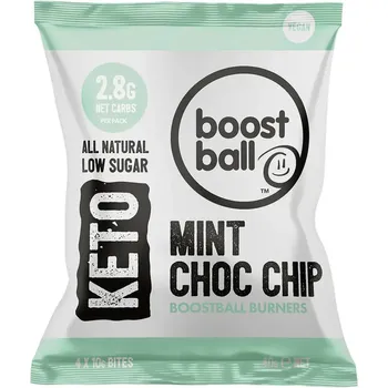 Boostball Keto Mint Choc Chip Burner Bites 40g