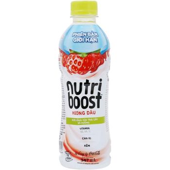 Nutri Boost fruit milk strawberry flavor 297ml