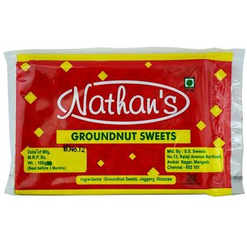 Nathan's Groundnut Sweets 100g