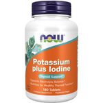 Now Potassium plus Iodine Tablets