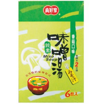 Really Good Miso Soup Mushroom Flavor 7.5g x 6 Pack