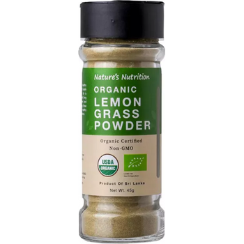 Nature’s Nutrition Organic Lemongrass Powder 45g