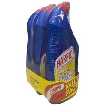 Harpic Toilet Cleaner Gel Lemon 3 x 500ml