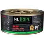 Nutripe Cat Gum And Grain Free Pure Beef And Green Tripe 95g