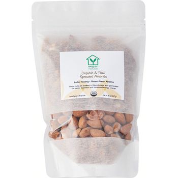 Vegan House Organic Sprouted Almonds