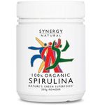 Synergy Natural Organic Spirulina Powder 100% 200g