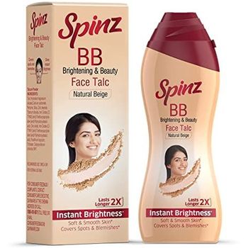 Spinz BB Instant Glow Face Talc 40g