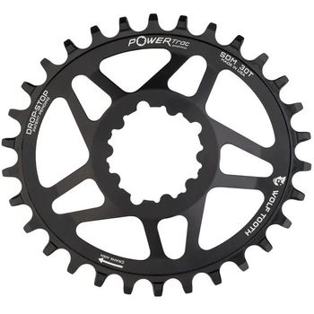 Wolf Tooth Direct Mount Chainring 30t 3mm Offset Black 68g