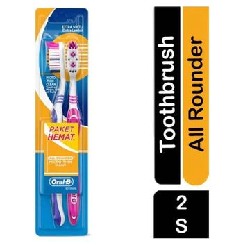 Oral-B All Rounder Micro Thin Clean Extra Soft Toothbrush