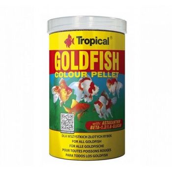 Tropical Goldfish Colour Pellet 100ml 36g