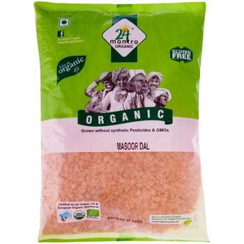 24 Mantra Organic Masoor Dal