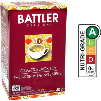 Battler Ginger Black Tea (Enveloped Tea Bags) 40g