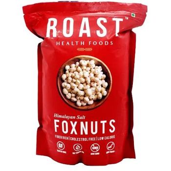 Roast Health Foods Foxnuts Himalayan Salt 80g