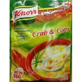 Knorr Crab Corn Real Chinese Soup 60g2.12oz Each Pack Lot Of 6
