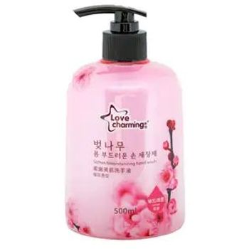 Charming Hand Soap Soften Moisturizing Cherry Blossom Pink 500ml
