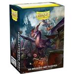 Arcane Tinman Dragon Shield Card Sleeves Brushed Art halloween Dragon Standard Size 100ctmgt
