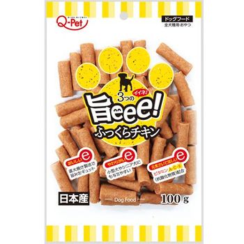 Kyushu Pet Food Yummy ee! Plump Chicken Dog Treats 100g