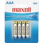 Maxell AAA Battery 4 Pack