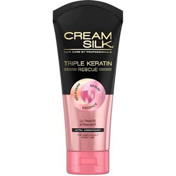 Cream Silk Triple Keratin Rescue Ultimate Straight Conditioner 340ml