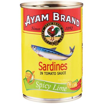 Ayam Brand Sardines Spicy Lime 425g