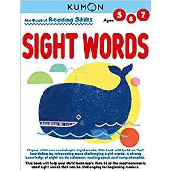 Kumon My Book Of Reading Skills Sight Words