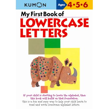 Kumon My First Book Of Lowercase Letters