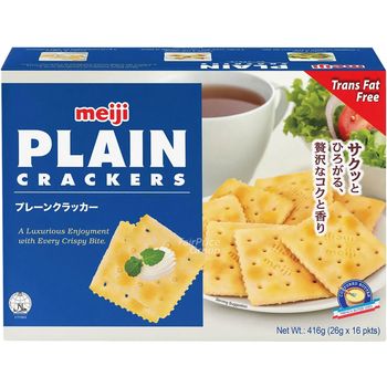 Meiji Plain Cracker 416g