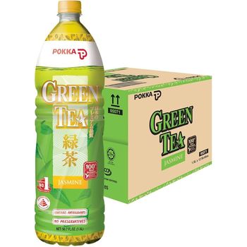 Pokka Green Tea Jasmine Flavour Green Tea 12 x 1.5L