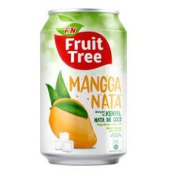 F&N Fruit Tree Fresh Mango with Nata De Coco 300ml