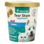 NaturVet Tear Stain Supplement Plus Lutein (70 Soft Chews)