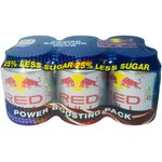 Red Bull Energy Can Drink 25 Less Sugar 6 x 250ml