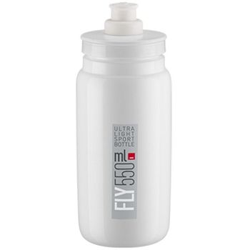 Elite Fly Elite Water Bottle White/Grey Logo 550ml