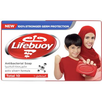 Lifebuoy Bar Soap Total  Red 110g - 4 pcs