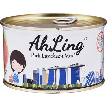 Ah Ling Luncheon Meat Pork Less Sodium