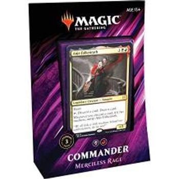 Magic The Gathering Commander 2019 Merciless Rage Deck 100-card Ready-to-play Deck 3 Foil Commanders Factory Sealed