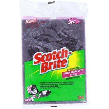 3M Scotchbrite Scour Pads Extra Heavy Duty