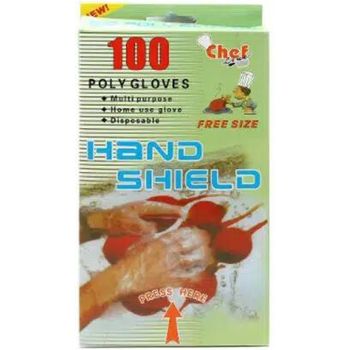 Chef Line Hand Poly Glove 100pcs