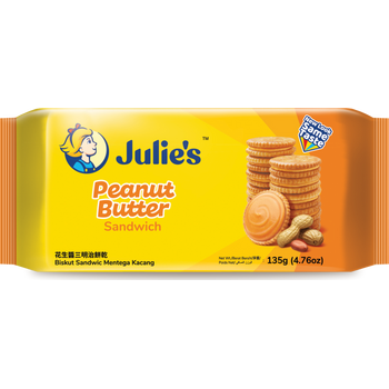 Julie’s Peanut Butter Sandwich 135g