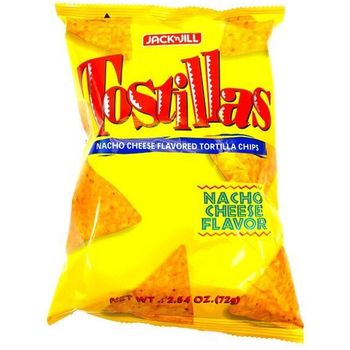 Jack 'n Jill Tostillas Nacho Cheese Flavor 72g