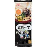 Nissin Demae Ramen Straight Noodle Black Garlic Oil Tonkotsu Flavour Instant Noodle 186g