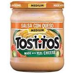 Tostitos Salsa Con Queso Medium 15 Oz
