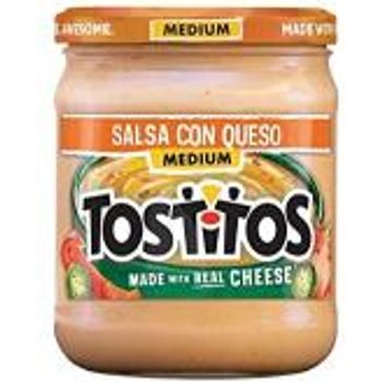 Tostitos Salsa Con Queso Medium 15 Oz