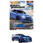 Mattel HW The Fast and the Furious Premium Fast Super Stars Nissan Skyline GTR BNR34 Toy