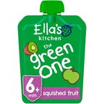 Ella's Kitchen Organic Pouches The Green One Squished Smoothie Fruits 90g