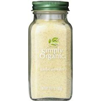 Simply Organic Garlic Powder Certified Organic 3.64-ounce Container