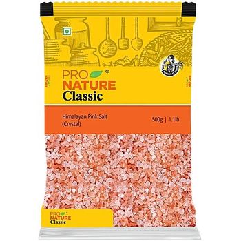 Pro Nature Himalayan Pink Salt Crystals 500g