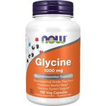 Now Foods Glycine 1000mg 100 Vegetarian Capsules