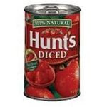 Hunt's 100% Natural Diced Tomatoes 410g