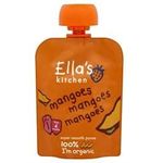 Ella's Kitchen - Organic Pouches, First Taste Mangoes (3x70g)